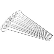 10 Pcs BBQ Sticks stainless steel 30cm In Pakistan Just e-Store