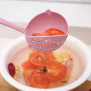2 In 1 Long Handle Cooking Colander Spoon In Pakistan Just e-Store