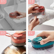 2 In 1 Multifunctional Sink Cleaning Brush In Pakistan Just e-Store