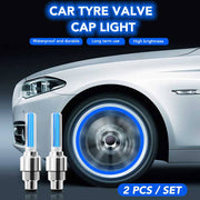 2pcs Car Tyre valve cap light ( Random Colour ) In Pakistan Just e-Store