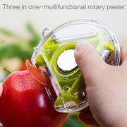 3 in1 Multifunctional 360 Degree Rotary 3 Blades Vegetable Fruit Peeler In Pakistan Just e-Store