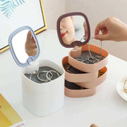 4 Portion Jewellery Box With Mirror In Pakistan Just e-Store