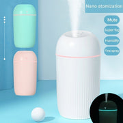 420ml Air Humidifier with Scent Oil Cool Mist Aroma Diffuser Room Humidifier Air Purifier Freshener In Pakistan Just e-Store