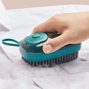 Multifunction Liquid Soap Dish Washing Cleaning Brush