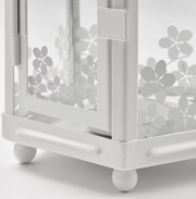 IKEA KRINGSYNT Lantern f/tealight, indoor/outdoor, white, 8 ¼ "