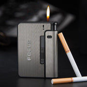 Automatic Cigarette Case Box 10PCS Cigarette Capacity Can Suit For Lighter Metal Box In Pakistan Just e-Store