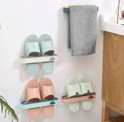 Bathroom Slippers Rack Wall Mounted Shoe Organizer Rack In Pakistan Just e-Store