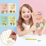 Child Practice Magic Book ( Pack of 4pcs ) with 10 refill In Pakistan Just e-Store