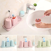 Creative Toothpaste Holder Toothbrush And Soap Holder In Pakistan Just e-Store