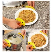 Cute Duck Silicone Mini Pot Holder ( Pack OF 2 ) In Pakistan Just e-Store