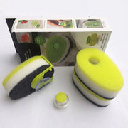 Dishwashing Scouring Sponge With Soap Dispensing In Pakistan Just e-Store