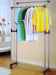 Double Pole Clothes Hanger Rack In Pakistan Just e-Store
