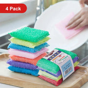 Double sided Kitchen Cleaning Sponge ( Pack Of 4 ) In Pakistan Just e-Store