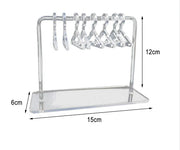 EARRING STAND ORGANIZER ACRYLIC WITH 8 MINI HANGERS In Pakistan Just e-Store