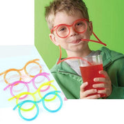 Funny Soft Plastic Straw Glasses Unique Flexible Drinking Tube In Pakistan Just e-Store