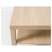 IKEA LACK Coffee Table - White Stained Oak Effect - 90x55 cm In Pakistan Just e-Store