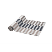 IKEA MITTBIT Table-Runner- Black Beige - White - 35x130 cm In Pakistan Just e-Store