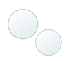 IKEA PLOMBO Mirror - Set of 2 - Dark Grey In Pakistan Just e-Store