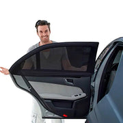 Mini Car Side Window Sunshade Protector Fit Slip on Stretchable Mesh In Pakistan Just e-Store