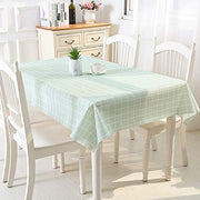 Plastic PVC Rectangular Grid Printed Table Cover In Pakistan Just e-Store