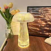 Rose Diamond Mushroom Crystal touch Lamp USB chargeable In Pakistan Just e-Store