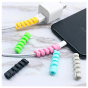 Silicone Cable Protector ( Pack Of 4 ) In Pakistan Just e-Store