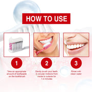 Yayashi SP6 Whitening Toothpaste 120g– Removes Stains from Coffee, Tea & Smoking