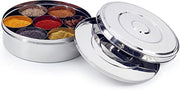 Stainless Steel Round Indian Spice Box In Pakistan Just e-Store