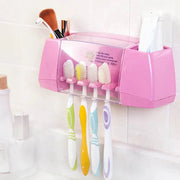 Toothbrush Holder Wall Mount Stick Cosmetic Rack In Pakistan Just e-Store