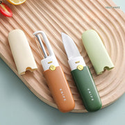 Portable 2 in 1 Knife With Peeler