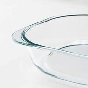 just ikea Oven Dish Clear Glass - 24.5x24.5 cm ikea in pakistan