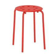 just ikea IKEA Stool - Red ikea in pakistan