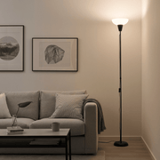 just ikea TÅGARP Floor Uplighter - Black - White ikea in pakistan