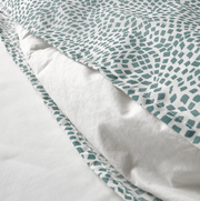 just ikea TRÄDKRASSULA Duvet Cover and Pillowcase - White/Blue - 150x200/50x80 cm ikea in pakistan