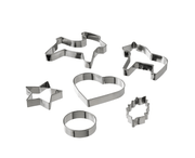 IKEA VINTER 2021 Pastry Cutter - Set of 6 - Mixed Shapes Stainless Steel In Pakistan Just e-Store