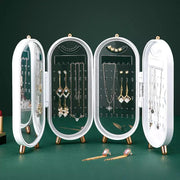 Jewellery Case With Mirror ( Foldable ) In Pakistan Just e-Store