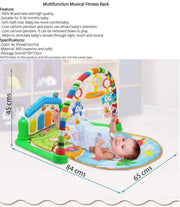 Kick & Play Multi-Function Piano Baby Gym & Fitness Rack In Pakistan Just e-Store
