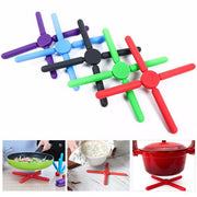 Kitchen Foldable Silicone Pot Holder In Pakistan Just e-Store