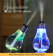 LED Lamp Air Water Mist Humidifier Bulb In Pakistan Just e-Store