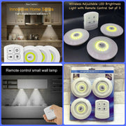 Led light with remote control set of 3 In Pakistan Just e-Store