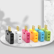 Rotatable plug Adapter 3 In 1 In Pakistan Just e-Store