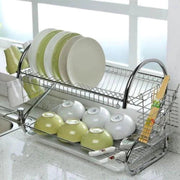 Stainless Steel 2 Layer Dish Drainer In Pakistan Just e-Store