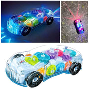 Transparent Gear Racing Car With Light And Music In Pakistan Just e-Store
