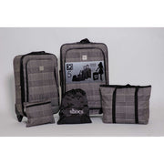 just ikea Travel Quarters 5 Piece Luggage Set - Grey ikea in pakistan